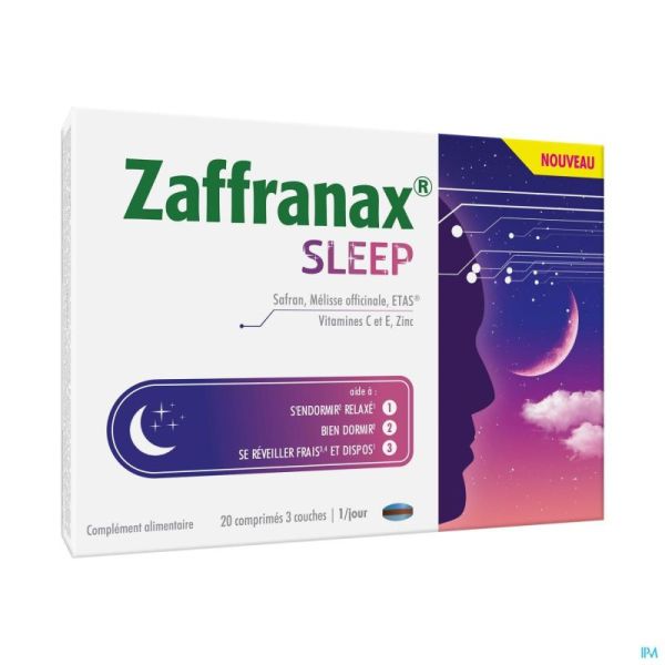 Zaffranax Sleep 20 Gélules