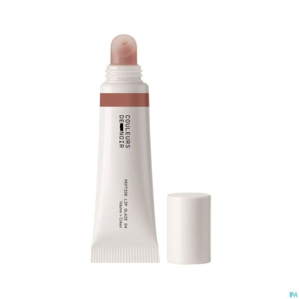 Couleurs De Noir Peptide Lip Glaze 04 Peach Toast