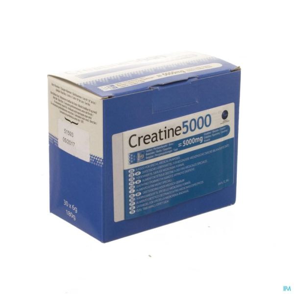 Creatine 5000 Poudre Sachets 30x4g
