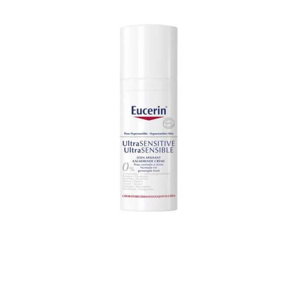 Eucerin Ultra Sensible Crème Peau Normale et Mixte 50 Ml