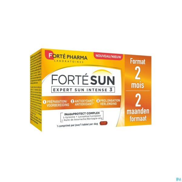 Fortesun Expert Sun Intense 3 Comprimés 60