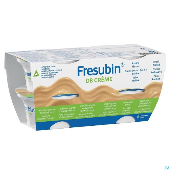 Fresubin Db Crème Praline 4x125 Gr