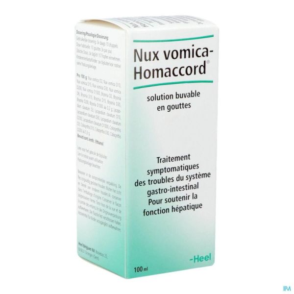 Heel Nux Vomica Ha Gouttes 100 Ml