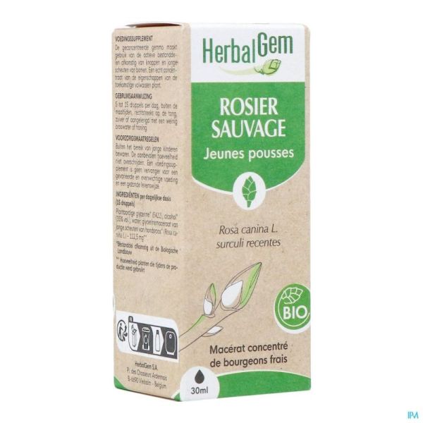 Herbalgem Rosier Sa Bio 30ml