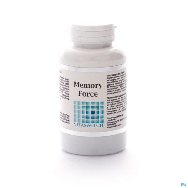 Memoryforce 60 Gélules 615 Mg