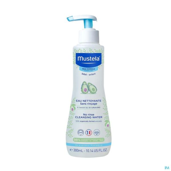 Mustela Eau Nettoyante Sans Rinçage Peaux Normales 300 Ml