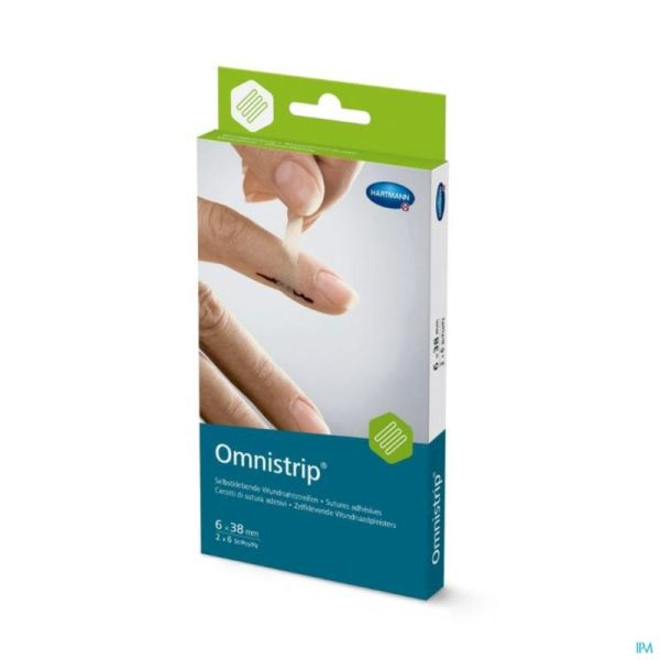 Omnistrip Steriles Selfcare 6x38mm 2x6