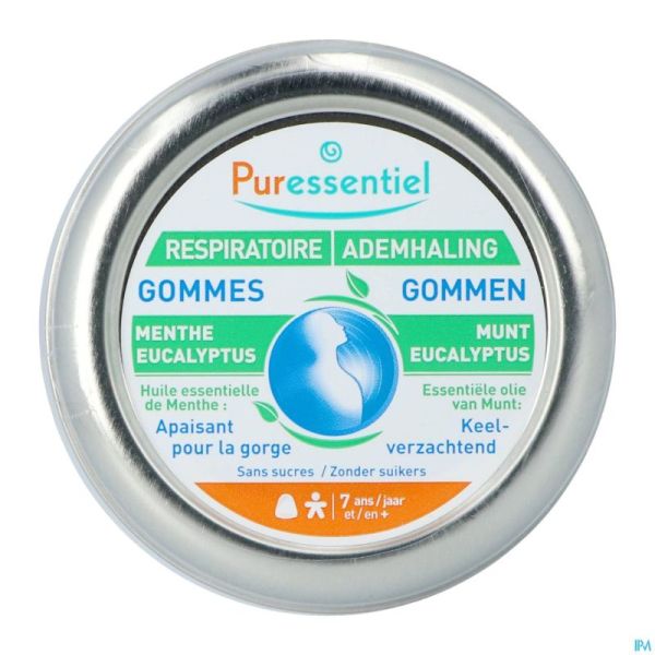 Puressentiel Respiration Gomme Gorge 45 pastilles