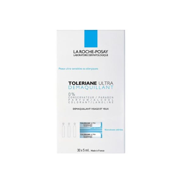 La Roche Posay Toleriane Ultra Démaquillant unidoses 30x5 Ml