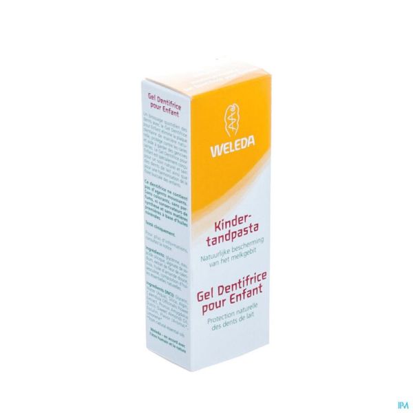 Weleda Dentifrice Gel Enfants 50 Ml 