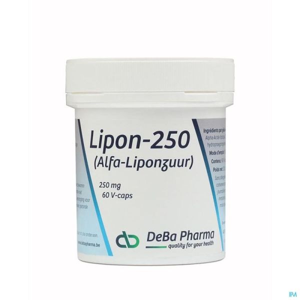 Alpha-lipon Deba 60 Gélules 250 Mg