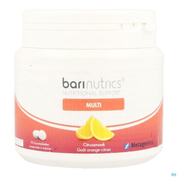Barinutrics Multi Citrus Comprimés Croq 90 