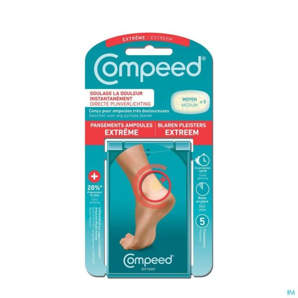 Compeed Ampoules Medium Extrême 5 Pièces