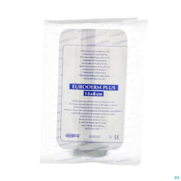 Euroderm Plus Ster 8x15cm 1 Pièce