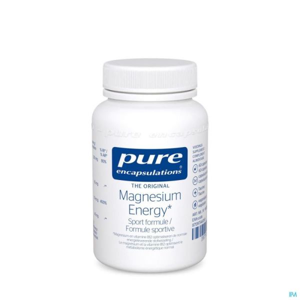 Pure Encapsulations Magnesium Energy Gélules 60