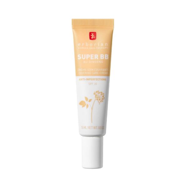 Super BB au Ginseng Crème Soin Couvrante SPF20 Teinte Nude 15ml