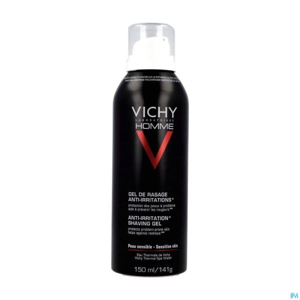Vichy Homme Gel De Rasage Anti Irritations 150ml