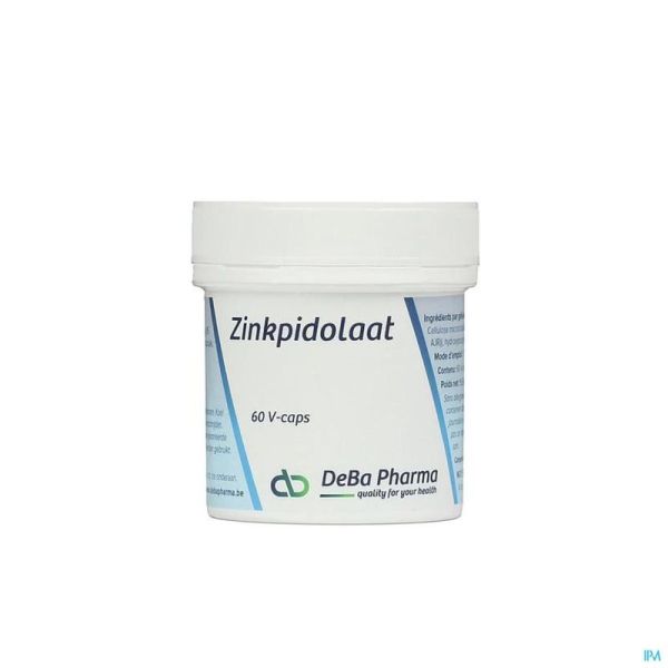 Zincpidolate Deba 60 Gélules 75 Mg