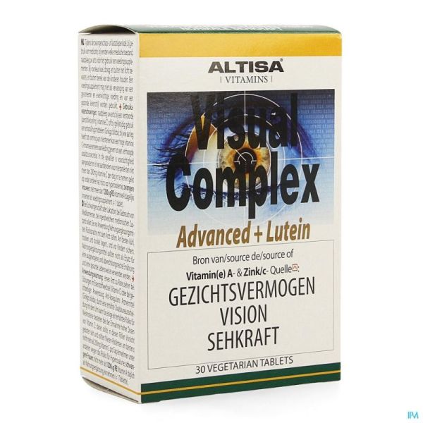 Altisa Visual Complex Advanced+luteine Tabl 30