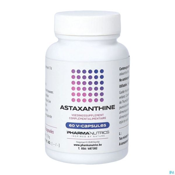Astaxanthine 8mg Fort V-caps 60 Pharmanutrics