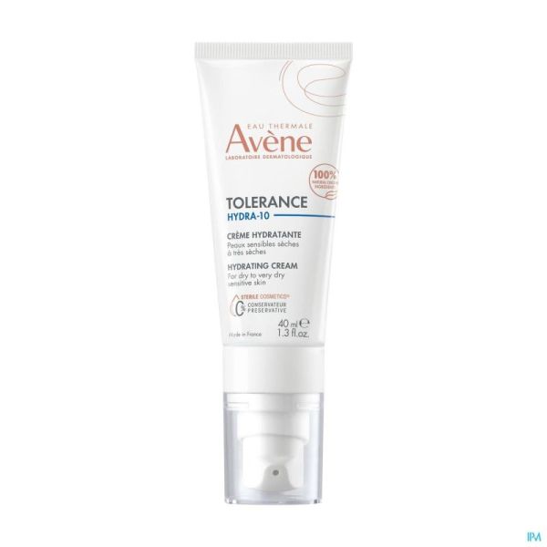 Avène Tolerance Hydra 10 Crème Hydratante 40ml