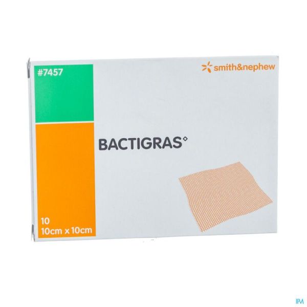 Bactigras 10cmx10cm 7457 10 Pièce