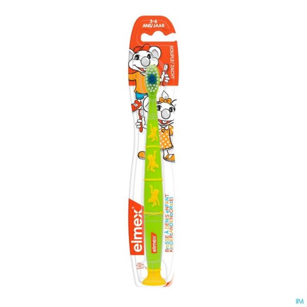 Elmex Brosse à Dents Enfants 3-6 Ans Junior