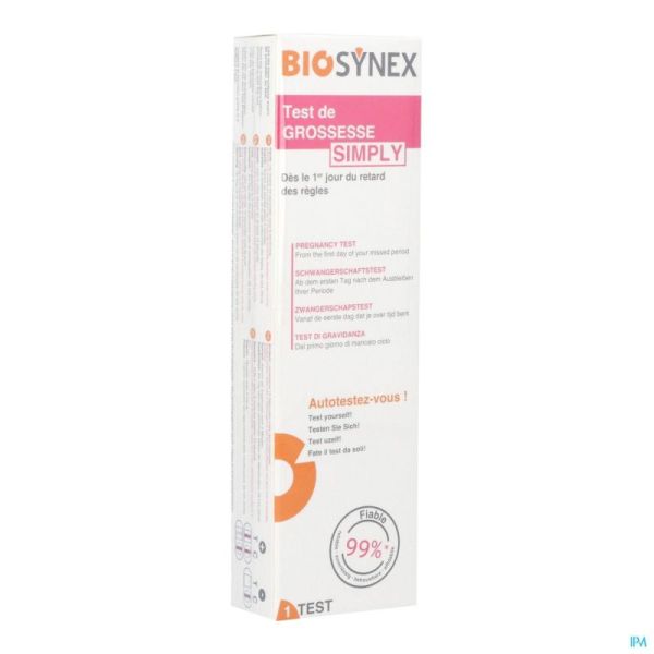 Biosynex Test de Grossesse Simply 1