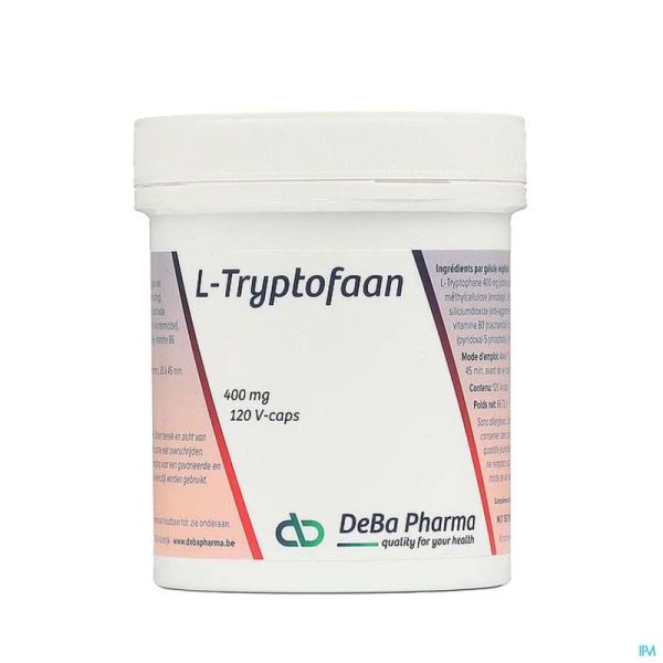 l-tryptophane 400mg V-gélules 120 Deba