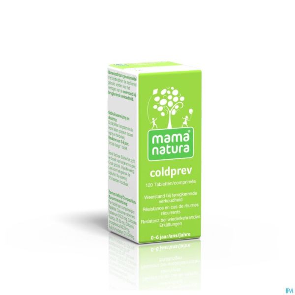 Mama Natura Coldprev 20mg/100mg Comprimés 120
