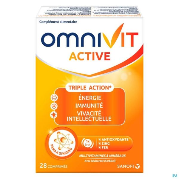 Omnivit Active Comprimés 28