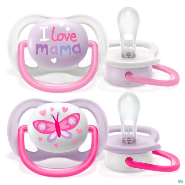 Philips Avent Sucette 0m+ Happy Girl