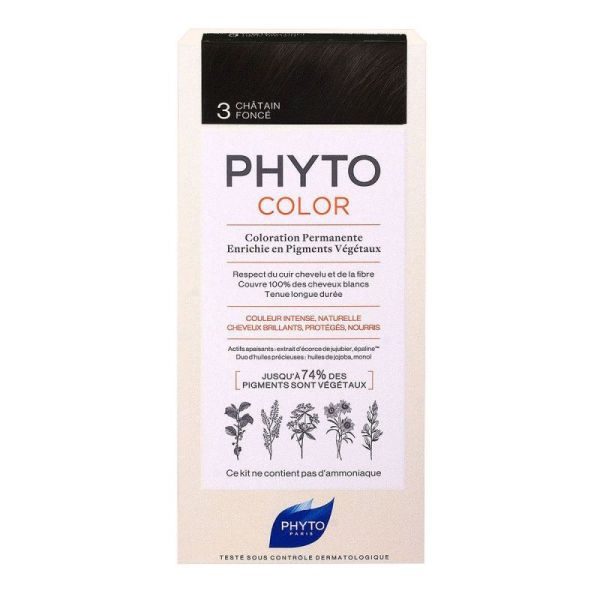 Phytocolor 3 Chatain Foncé