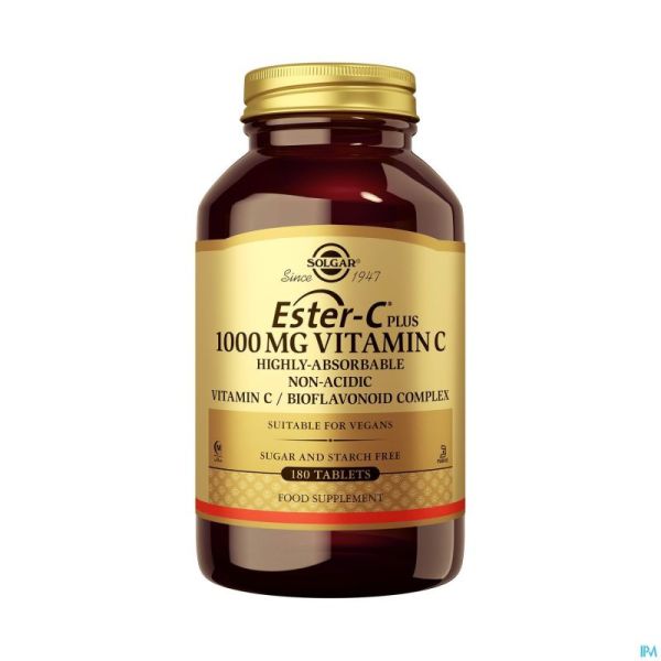 Solgar Ester-c Plus Comp 180x1000mg