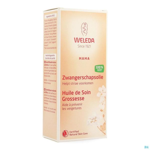 Weleda Huile De Soin Grossesse 100 Ml