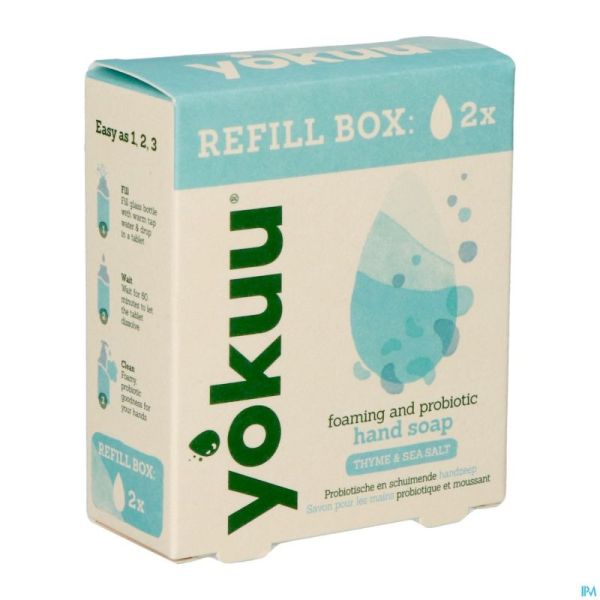 Yokuu Recharge Savon Mains Thym&sel Mer Perles 2