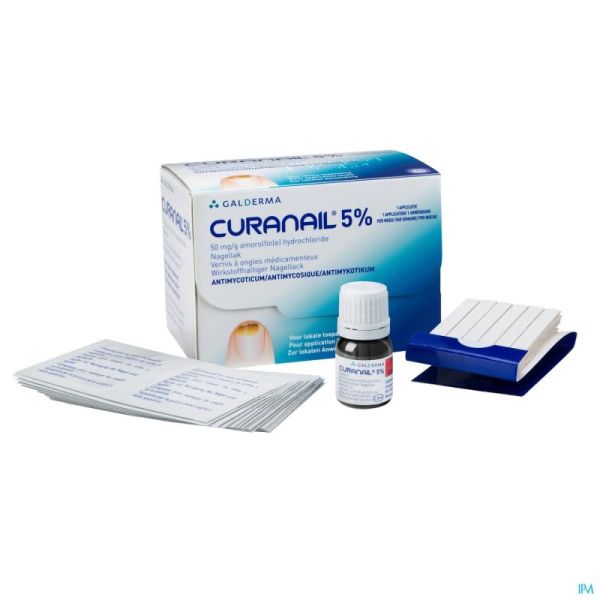 Curanail 5 % Vernis A Ongles 2,5 Ml