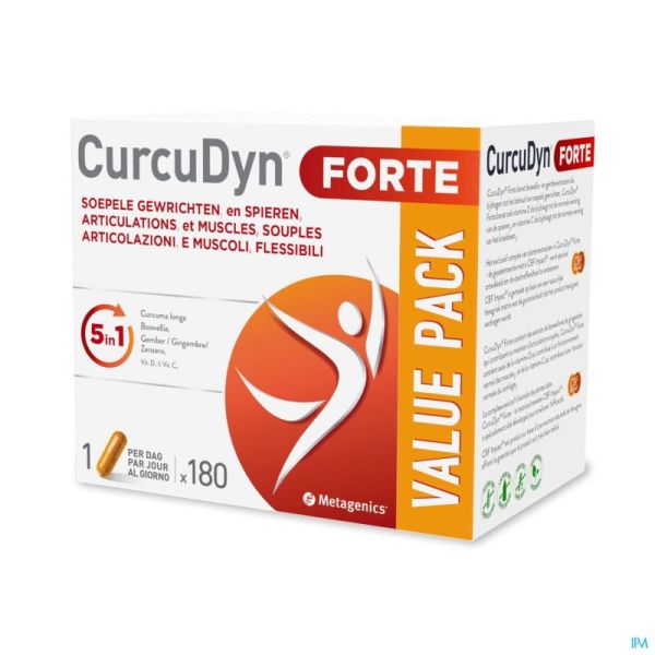 Curcudyn Forte 180 Gélules Metagenics