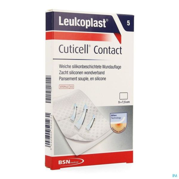 Cuticell Contact 5cmx7,5cm 5 Leukoplast