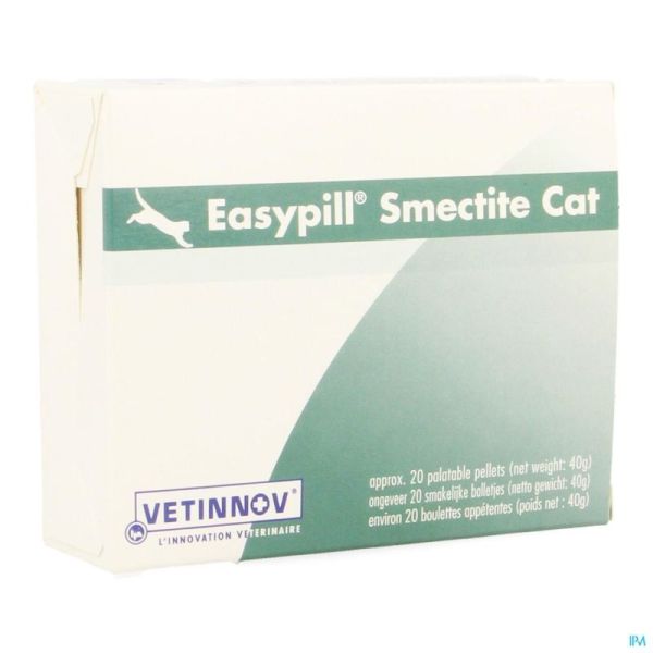 Easypill Smectite Chat 20 Boulettes Appétentes