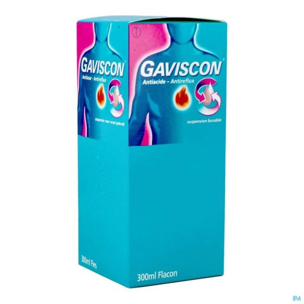 Gaviscon Antiacide/Antireflux Suspension 300 Ml