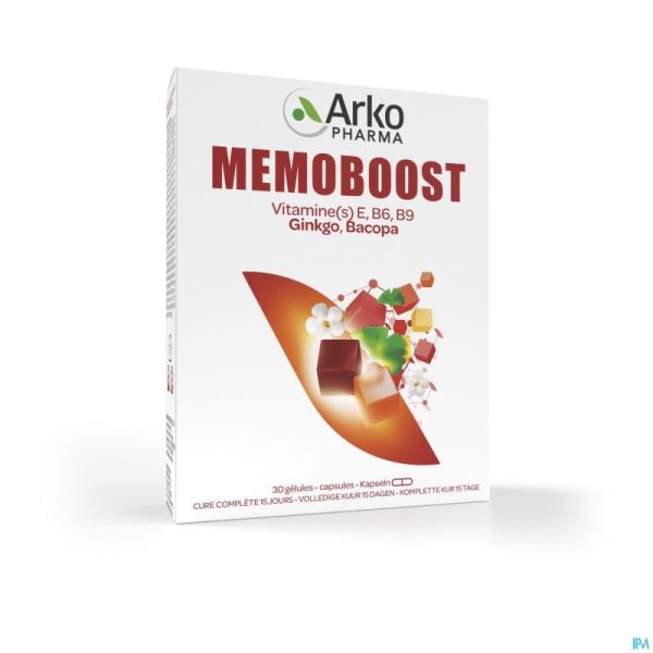 Memoboost Gingko Bacopa Caps 30