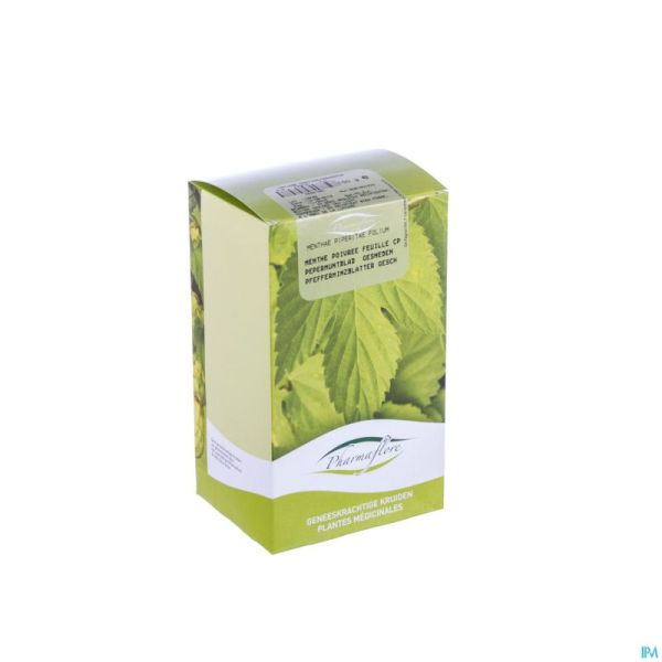 Munt Peper Blad Gesneden Doos 100g Fag