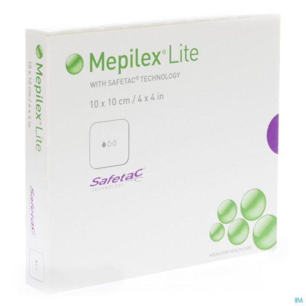 Mepilex Border Lite 10x10 281300 5 Pièce