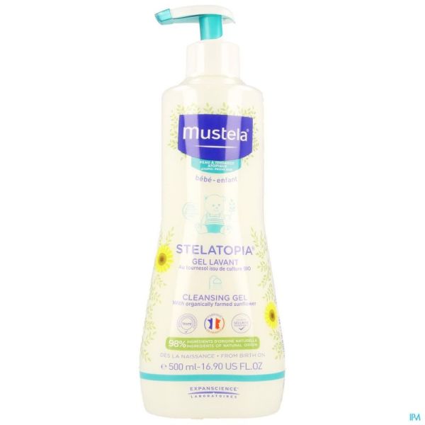 Mustela Pa Stelatopia Gel Lavant 500ml 