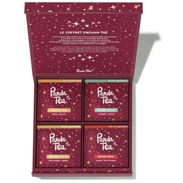 Panda Tea Coffret 4 Cases Hiver 2025 Sachets 20