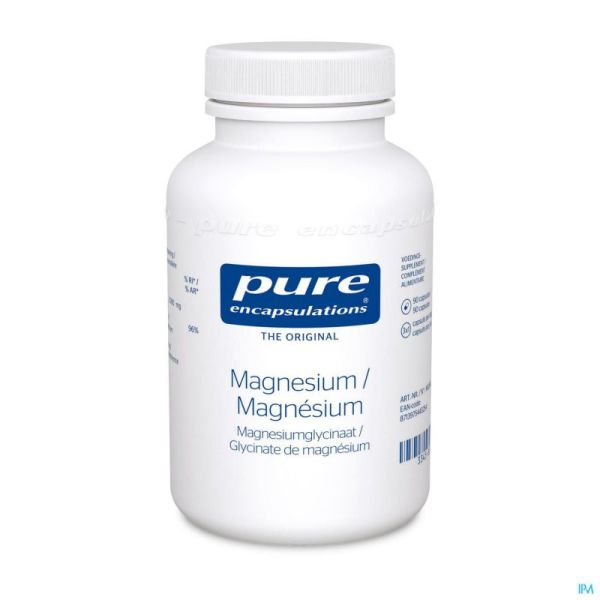 Pure Encapsulations Glycinate De Magnésium 90 Gélules