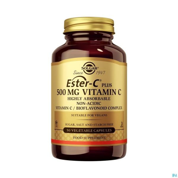 Solgar Ester-c Plus V-caps 50x500mg