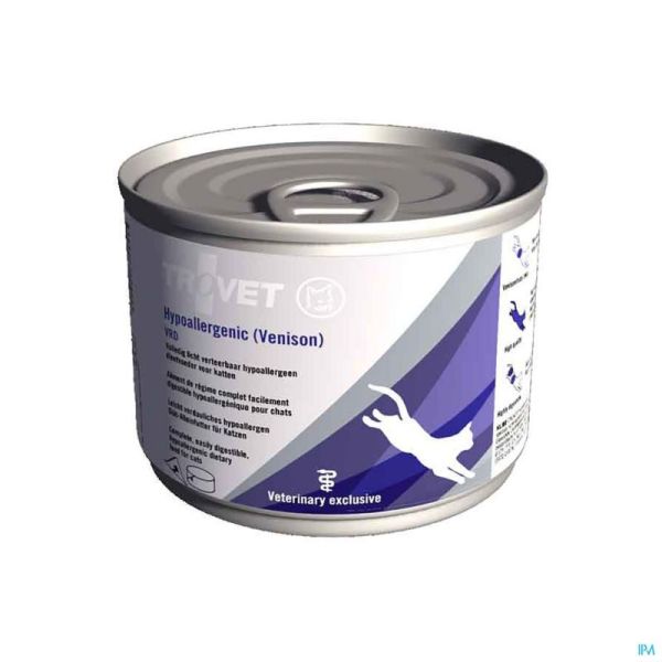 Trovet Vrd Hypoallergenic Venison Cat 12 X 200g