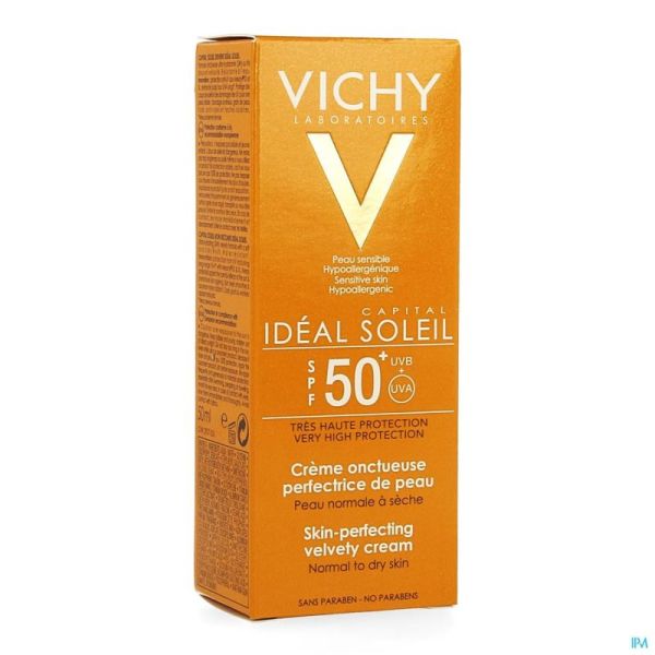 Vichy Idéal Soleil Velvety Crème Spf50+ 50ml